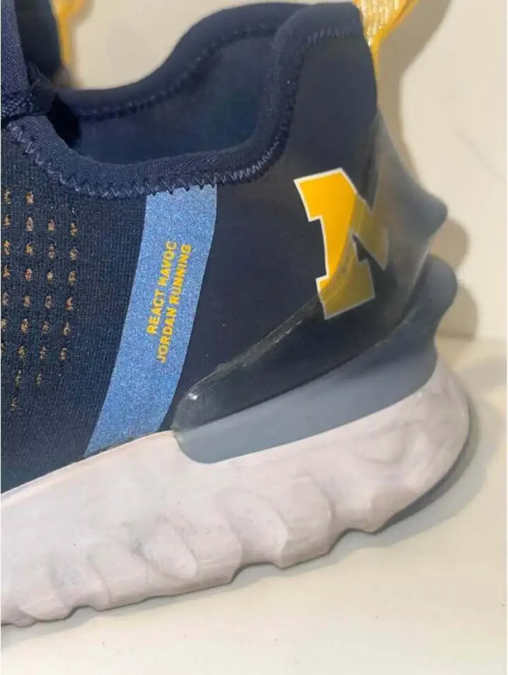 Team Issued Michigan Training Sneakers Size 12